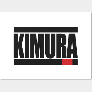 Kimura Jiu Jitsu BJJ T-Shirt white Posters and Art